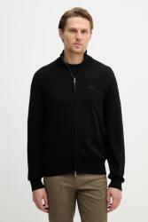 HUGO BOSS pamut kardigán Upalano-L - fekete L