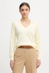 Benetton pamut pulóver - sárga XL - answear - 25 990 Ft