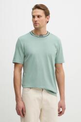 BOSS Green pamut póló Tee 5 - türkiz S