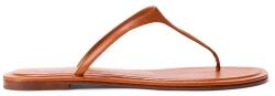 Ralph Lauren bőr flip-flop Ply Thng Snd - barna Női 40