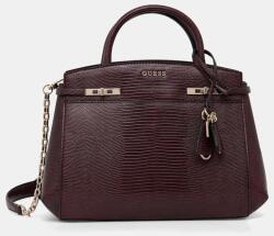 Guess kézitáska MELINDA - burgundia Univerzális méret - answear - 64 990 Ft
