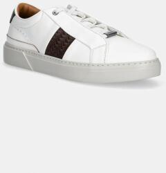 BOSS bőr sportcipő Gary - fehér Férfi 44