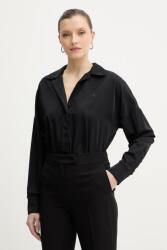 GUESS body selyemkeverékkel CARMELA - fekete L