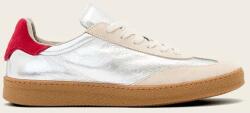 AllSaints bőr sportcipő Thelma Met Sneaker - ezüst Női 37