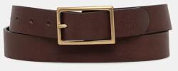 Levi's bőr öv RECTANGLE BUCKLE - barna 75