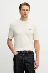 BOSS póló gyapjúval C-Thompson 242_AM - bézs XL