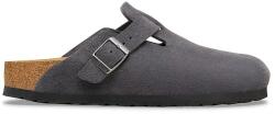 Birkenstock papucs velúrból Boston - szürke Női 39 - answear - 64 990 Ft
