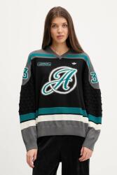 Adidas pulóver gyapjúkeverékből - szürke S