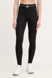 adidas Performance edzős legging Hyperglam - fekete M