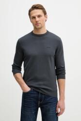 GUESS pamut pulóver KALIL - szürke XL