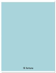 Fortuna Füzet kockás FORTUNA Monocolor A/4 32 lapos 87-32 pasztell kék (01.08650) - tonerpiac