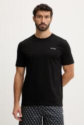 Guess pamut póló MARZIO - fekete L