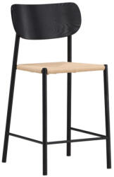  Alacsony bárszék Dallas 4705 (Fekete + Világosbarna)