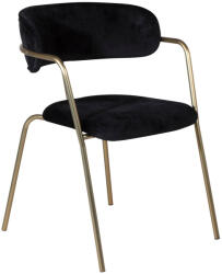  Szék Dallas 108 (Fekete + Sárgaréz)