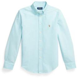 Ralph Lauren gyerek ing pamutból - kék 150-161 - answear - 40 990 Ft