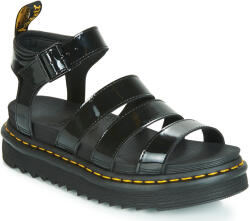 Dr. Martens Sandale cu platformă BLAIRE BLACK PATENT LAMPER Dr. Martens Negru 40