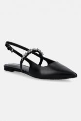 MICHAEL Michael Kors bőr balerina cipő Dina Flex Sling Flat - fekete Női 35