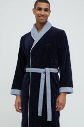 BOSS pamut köntös - sötétkék M - answear - 91 990 Ft