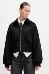 Guess Jeans rövid kabát - fekete XS - answear - 66 990 Ft