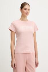 Guess pamut póló KETTY - rózsaszín XS
