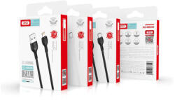 XO NB200 USB kábel, Micro USB, (1 méter 2, 1A), fekete