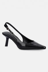 HUGO bőr tűsarkú Seleny - fekete Női 36