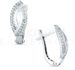  14 karátos fehérarany fülbevaló (AU14312) AU14312