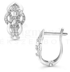  14 karátos fehérarany fülbevaló (AU14311) AU14311