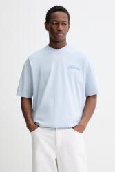 AllSaints pamut póló ODYSSEY - kék XL