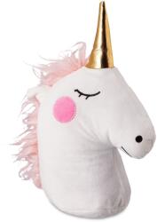 Relaxdays Opritor de ușă Unicorn în alb (10133670)