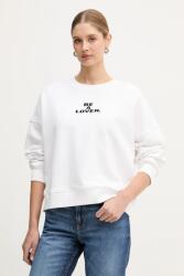 BOSS Orange pamut melegítőfelső C Ever Valentine - fehér M