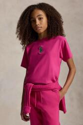 Ralph Lauren gyerek pamut póló - rózsaszín 130-134 - answear - 27 990 Ft