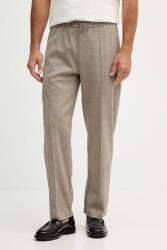 HUGO BOSS gyapjú nadrág C-Levete 242_AM - bézs M