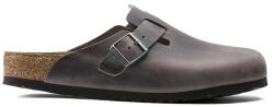 Birkenstock bőr papucs Boston - szürke Férfi 41