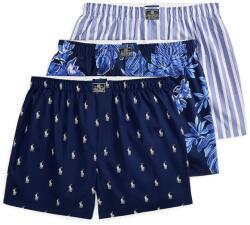 Ralph Lauren pamut boxeralsó 3 db - sötétkék L