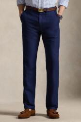 Ralph Lauren nadrág lenkeverékből - sötétkék 34/32