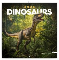 REALSYSTEM Falinaptár 2026 REAL lemez Dinosaurs 30x30cm (6097-DI)