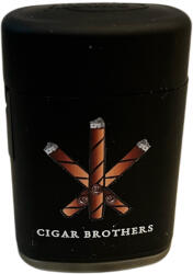 Atomic Cigar Brothers szivargyújtó egyes szúrólánggal - fekete (Cigar-B-00030-fekete)