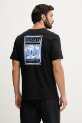 The North Face pamut póló GRAPHIC - fekete XL