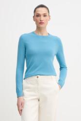 Benetton gyapjú pulóver - kék XL - answear - 27 990 Ft