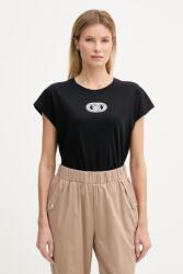 Liu Jo t-shirt - fekete L - answear - 29 990 Ft