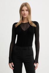 PINKO felső gyapjúkeverékből - fekete XS - answear - 95 990 Ft