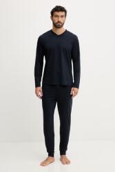 BOSS pizsama Energetic Long Set - sötétkék L