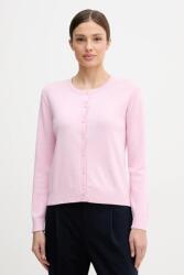United Colors of Benetton pamut kardigán - rózsaszín XL