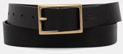 Levi's bőr öv RECTANGLE BUCKLE - fekete 90