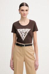 Guess t-shirt LEO - barna XL