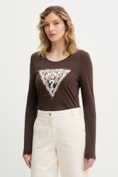 GUESS hosszú ujjú LEO - barna XXL