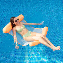 InnovaGoods Hamac de apă plutitor individual pentru piscina de înot Pulok InnovaGoods