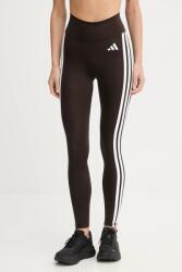 adidas Performance edzős legging Optime - barna XL - answear - 19 990 Ft