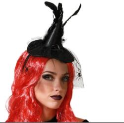 BigBuy Diademă Pălărie Vrăjitoare Halloween Pene